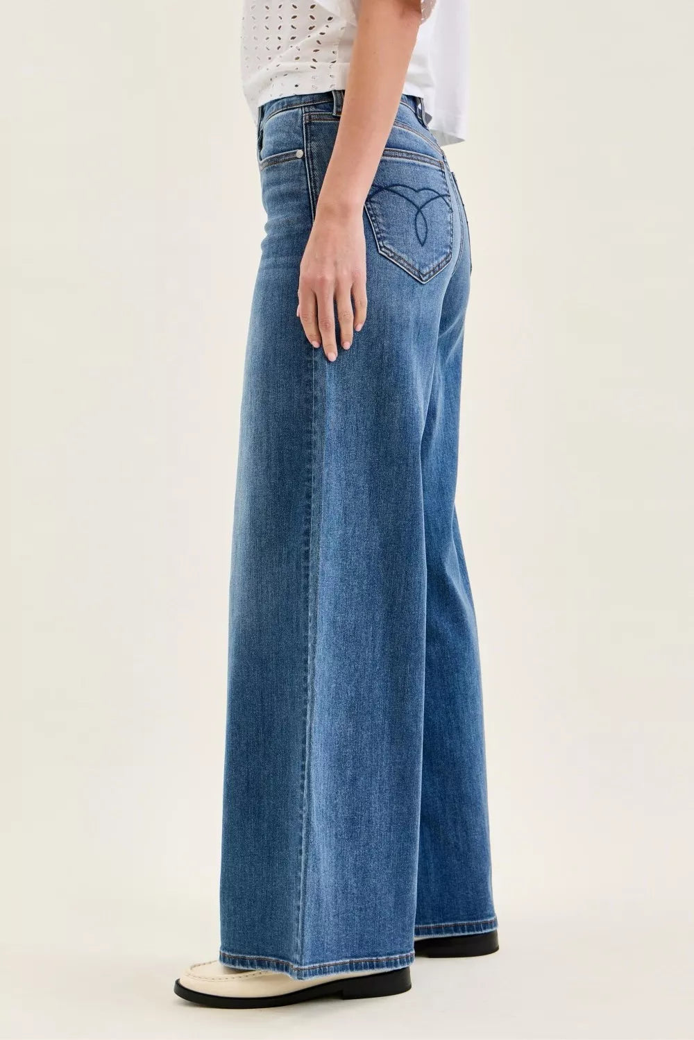 Judy Blue High Waist Palazzo Jeans