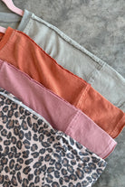 PREORDER: Blakeley Joey Washed Cotton Boyfriend Tee Fall Colors Womens