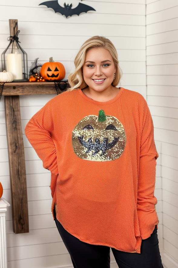 Heimish Pumpkin Queen Long Sleeve BoutiqueSimplified