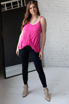 White Birch Think Pink Tank Womens