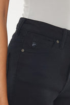 KanCan High Rise Black Denim Shorts Kan Can USA