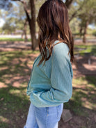 PREORDER: Best Selling Elliott Exposed Seam Sweatshirt in Five Colors Womens
