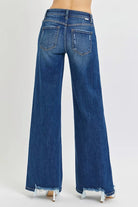 RISEN Mid Rise Wide Jeans