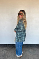 PREORDER: Blakeley Plaid Lola Cardigans Womens