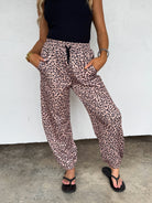 PREORDER- Blakeley COCO CHEETAH JOGGER PANTS