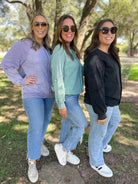 PREORDER: Best Selling Elliott Exposed Seam Sweatshirt in Five Colors Womens