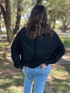 PREORDER: Best Selling Elliott Exposed Seam Sweatshirt in Five Colors Womens