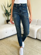 Judy Blue High Waist Skinny Jeans Trendsi