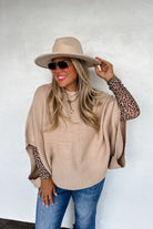 PREORDER: Blakeley Fall Meg Pullover Poncho Womens
