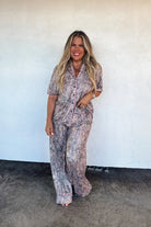 PREORDER: Blakeley Cabin Cozy Luxe PJ Set Womens