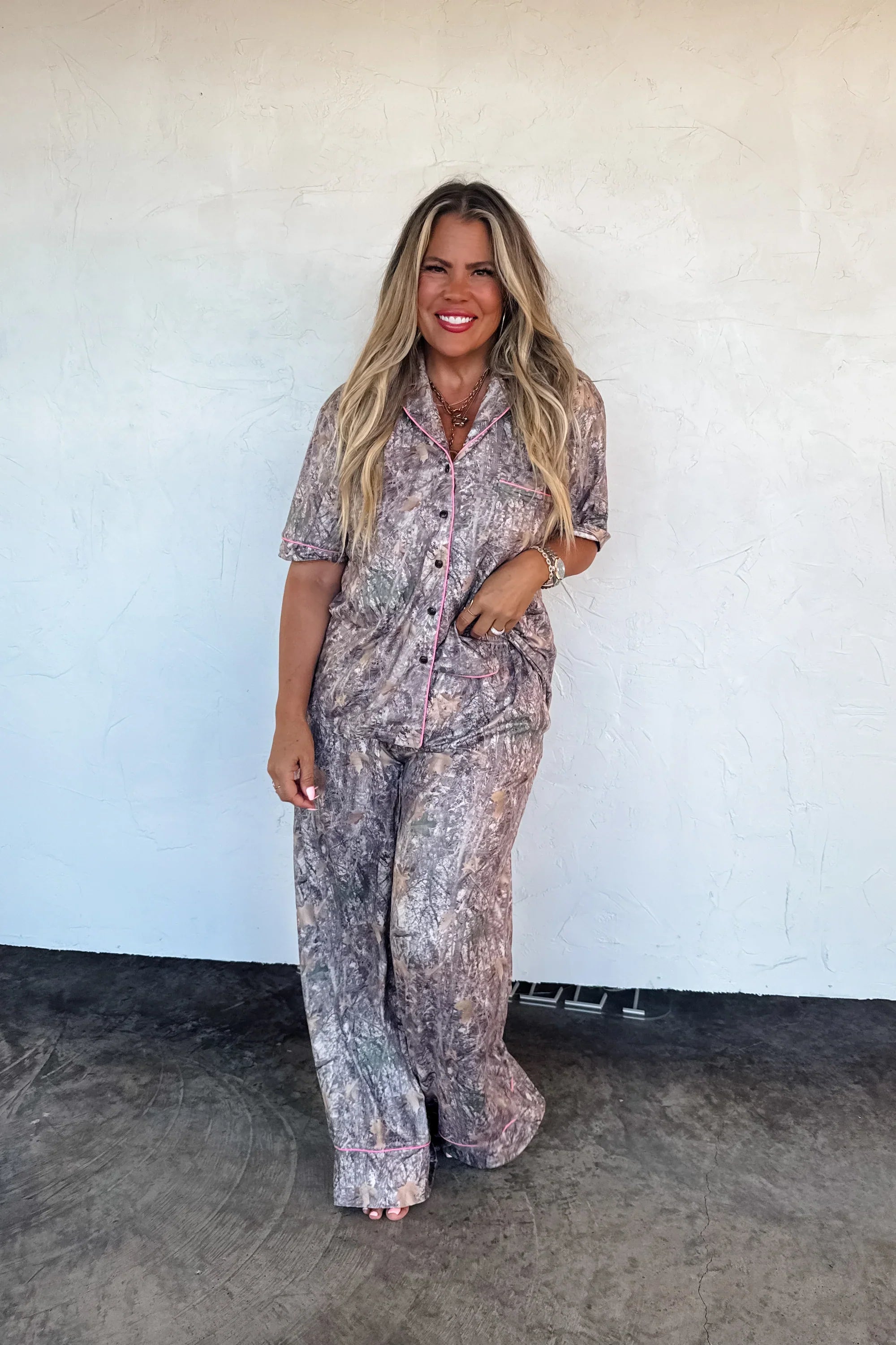 PREORDER: Blakeley Cabin Cozy Luxe PJ Set Womens