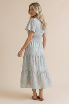 Haptics Summer in London Floral Midi Dress