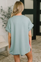 A Lot to Look At Color Block Top Womens
