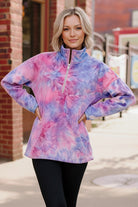 Pastel Skies Fleece Pullover