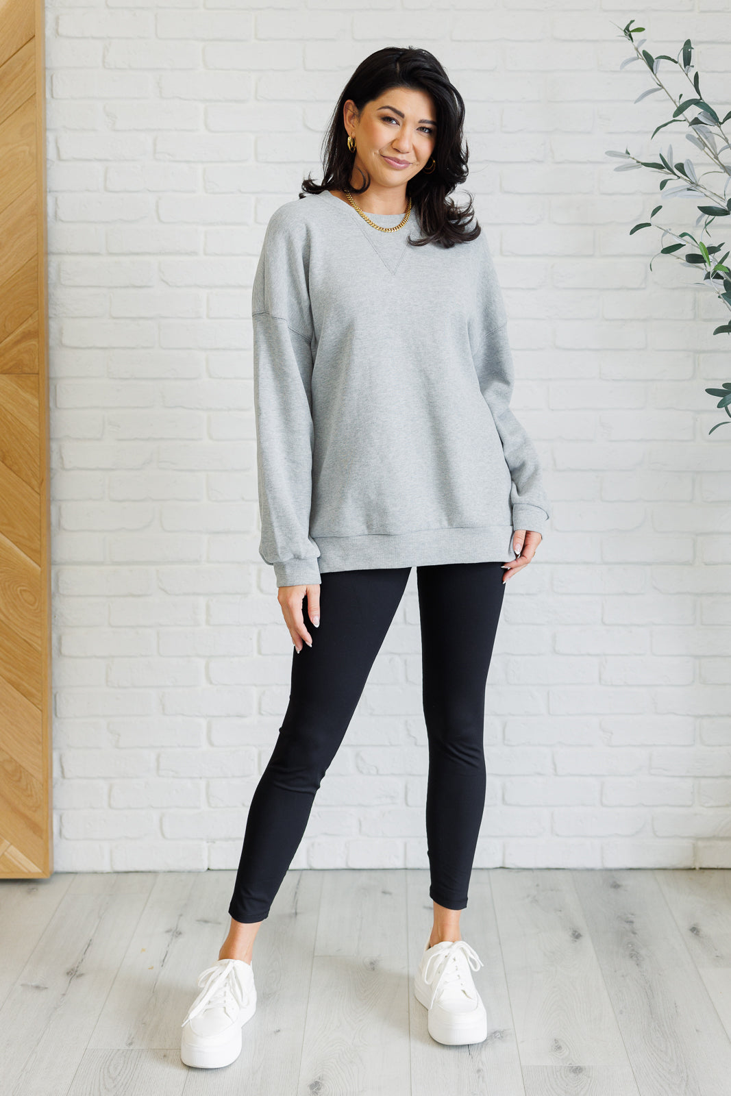 One Eleven North Adjust Your Expectations Relaxed Pullover Shirts & Tops