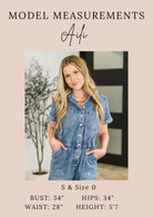 Haptics Garden at Goldenhour Flutter Sleeve Blouse in Blue Womens