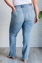 Judy Blue Alana Mid Rise Clean Bootcut Jeans Ave Shops