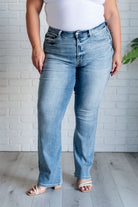 Judy Blue Alana Mid Rise Clean Bootcut Jeans Ave Shops