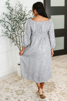 143 Story All Is Well Dress In Opal Gray Womens