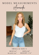 Judy Blue Greyson High Rise Button Fly Cuffed Shorts in Grey Denim