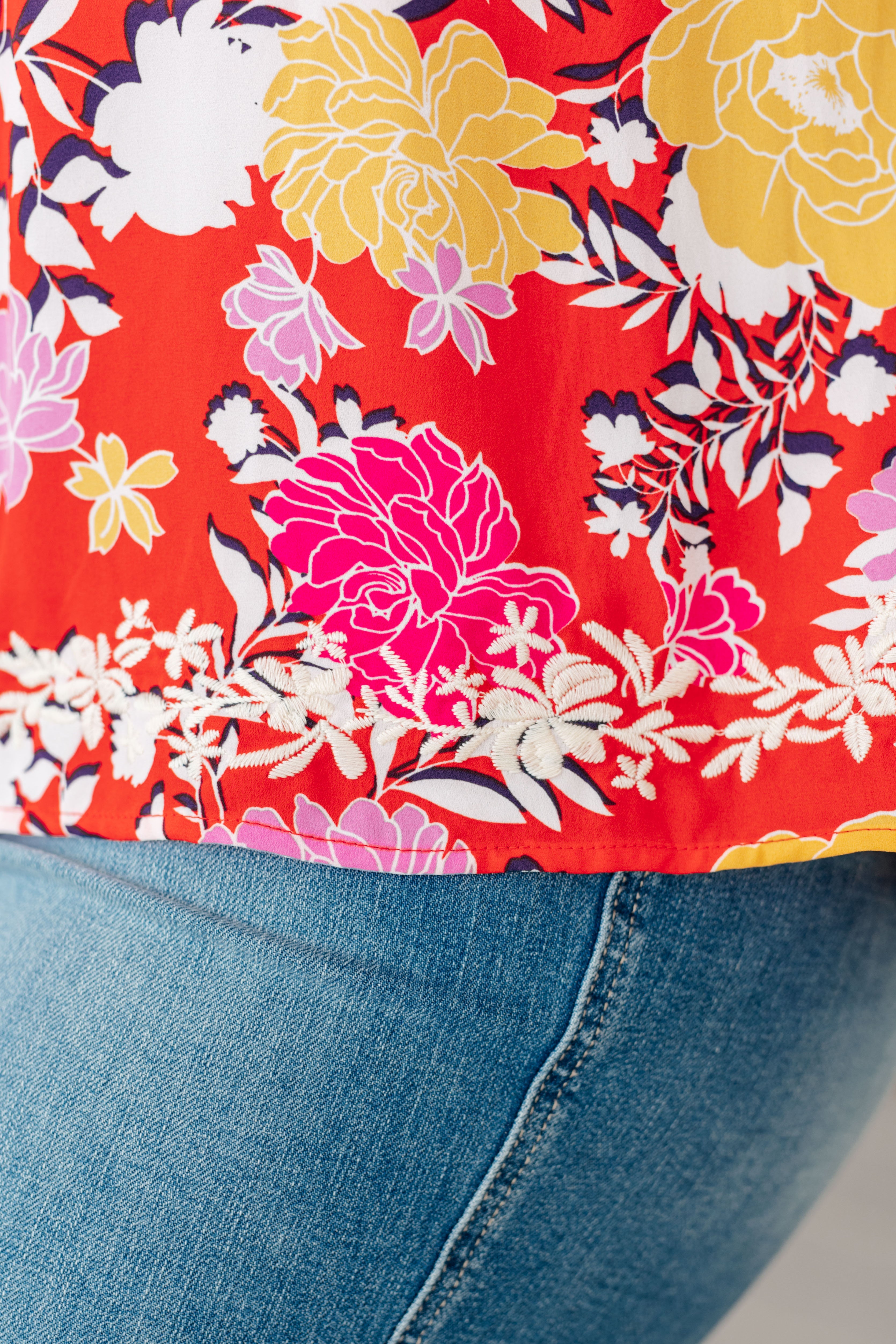 Andree by UnitAmong The Flowers Floral Top Tops