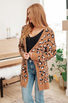 One Eleven North Animal Instinct Longline Cardigan Cardigan