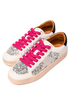 Corkeys Another Round Sneakers in Silver Sequins Ave Shops