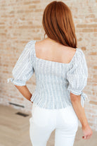 Emily Wonder Anticipating More Smocked Blouse Tops