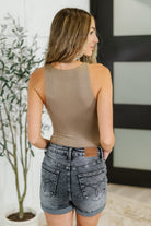 Hyfve Any Time, Any Place Bodysuit in Mocha Brown Womens