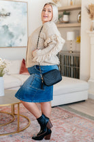Haptics Ask Me About It Fringe Cardigan Layers