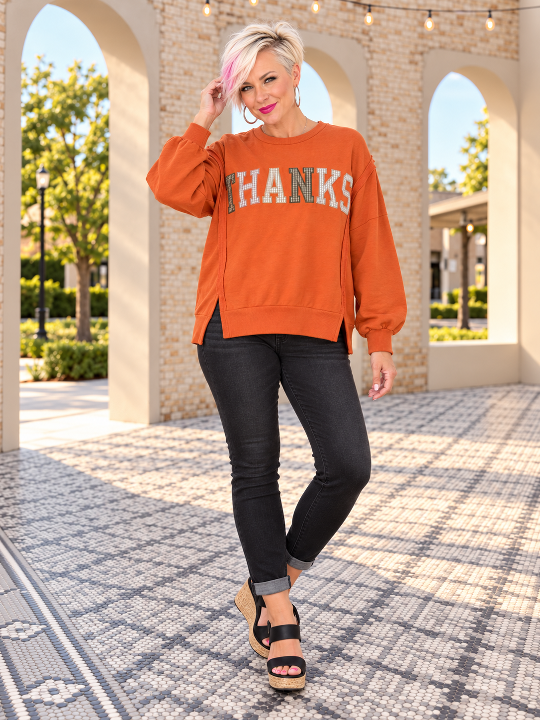 Give Thanks in Style Pullover