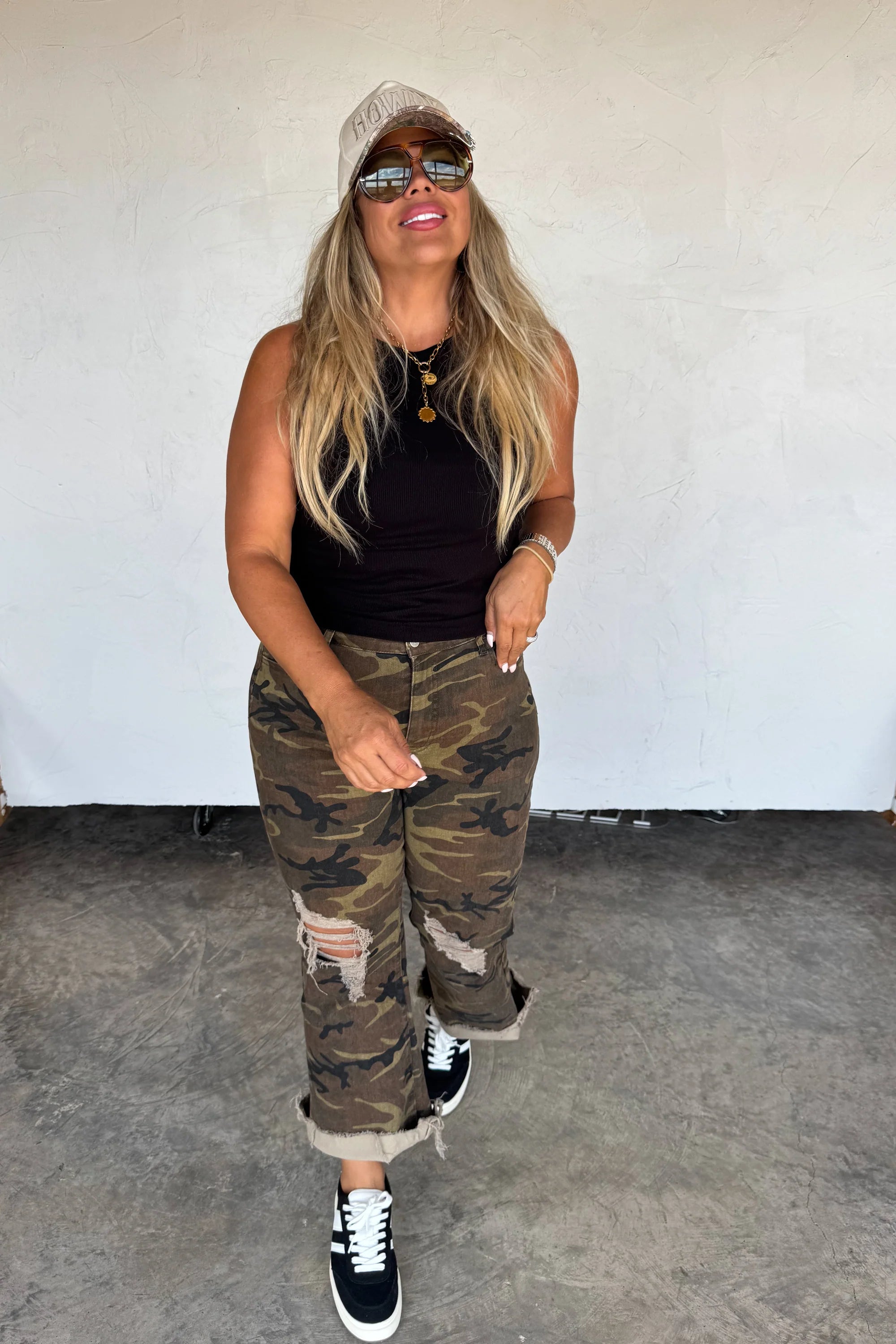 PREORDER- Blakeley URBAN CAMO DISTRESSED JEAN
