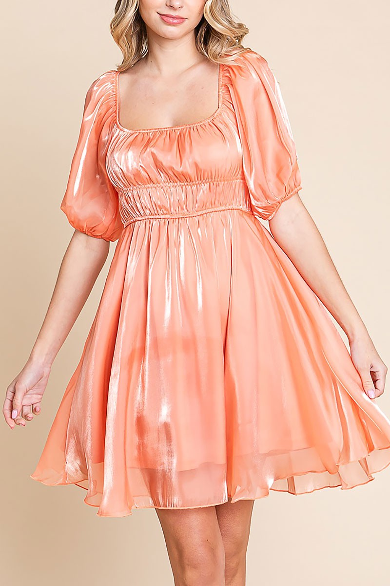 Polagram Apricot Queen Dress OOTD Boutique Simplified