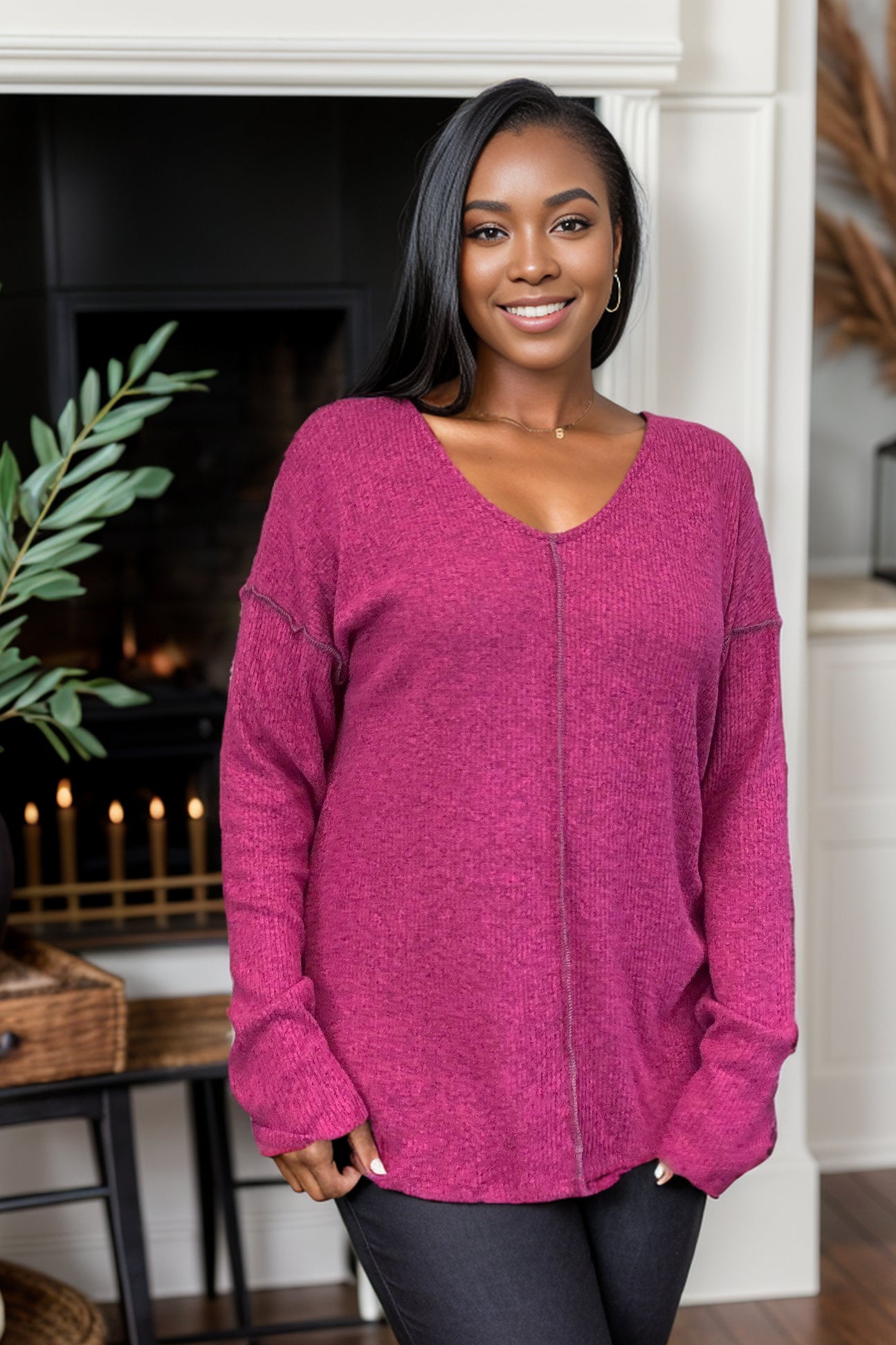 Heimish Berry Burst Pullover BoutiqueSimplified