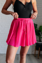 Jodifl Bet Your Bottom Dollar Skirt in Hot Pink Ave Shops