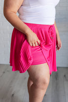 Jodifl Bet Your Bottom Dollar Skirt in Hot Pink Ave Shops