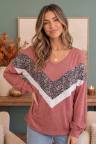 Wild Side Chevron Top L