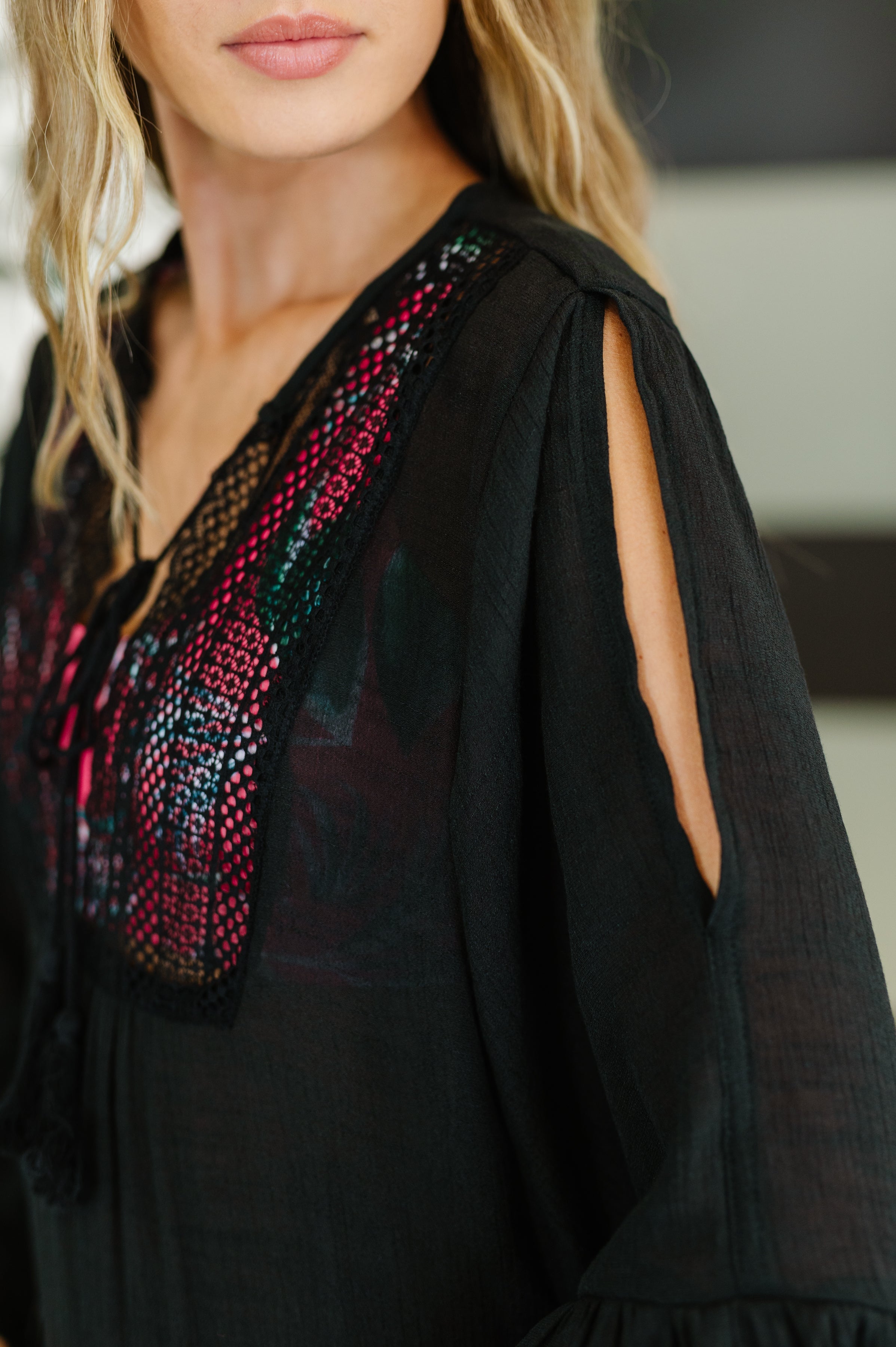 Hyfve Boheme Bay Swim Cover Up in Black Womens