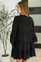Hyfve Boheme Bay Swim Cover Up in Black Womens