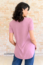 A.gain Born and Raised V-Neck Ribbed Top Ave Shops