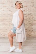 A.gain Breezy Boho Sleeveless Cardigan Layers