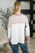 Brick by Brick Color Block Top Womens
