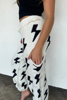 PREORDER: Blakeley Lightning & Cheetah Cloud Lounge Pants Womens