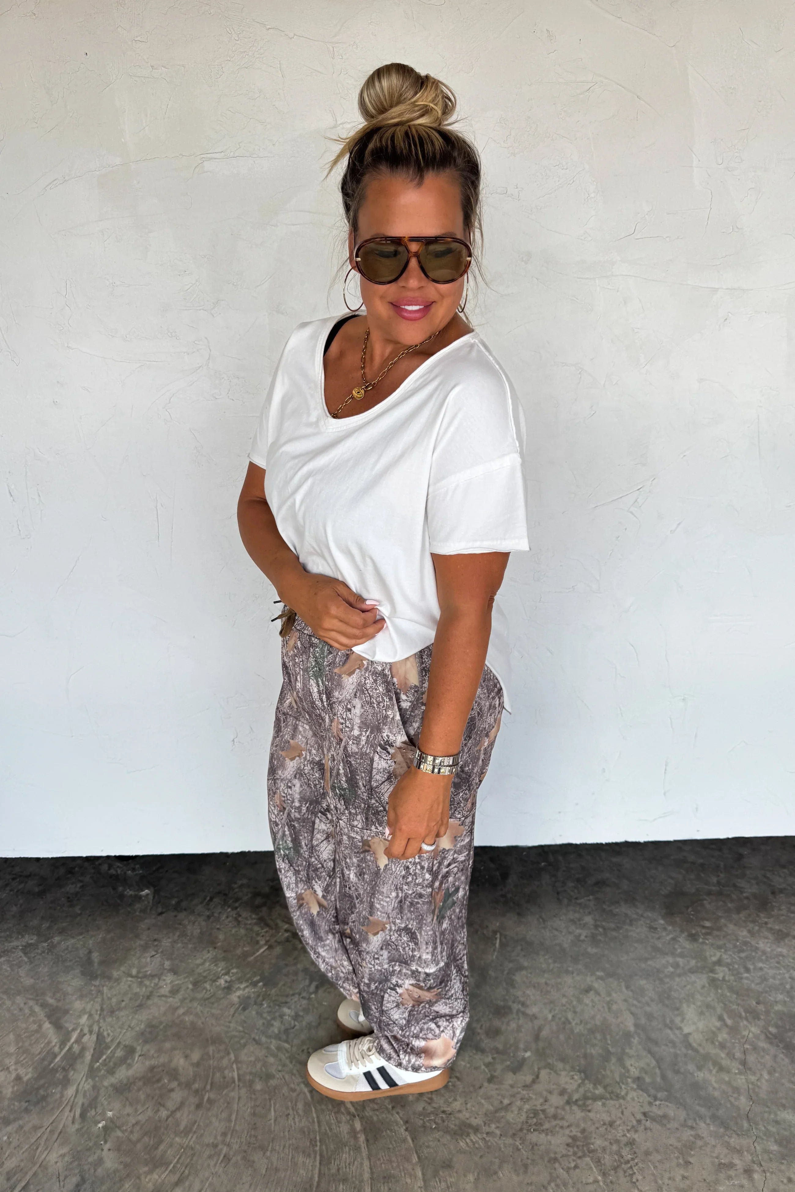 PREORDER: Blakeley Hideaway Camo Joggers Womens