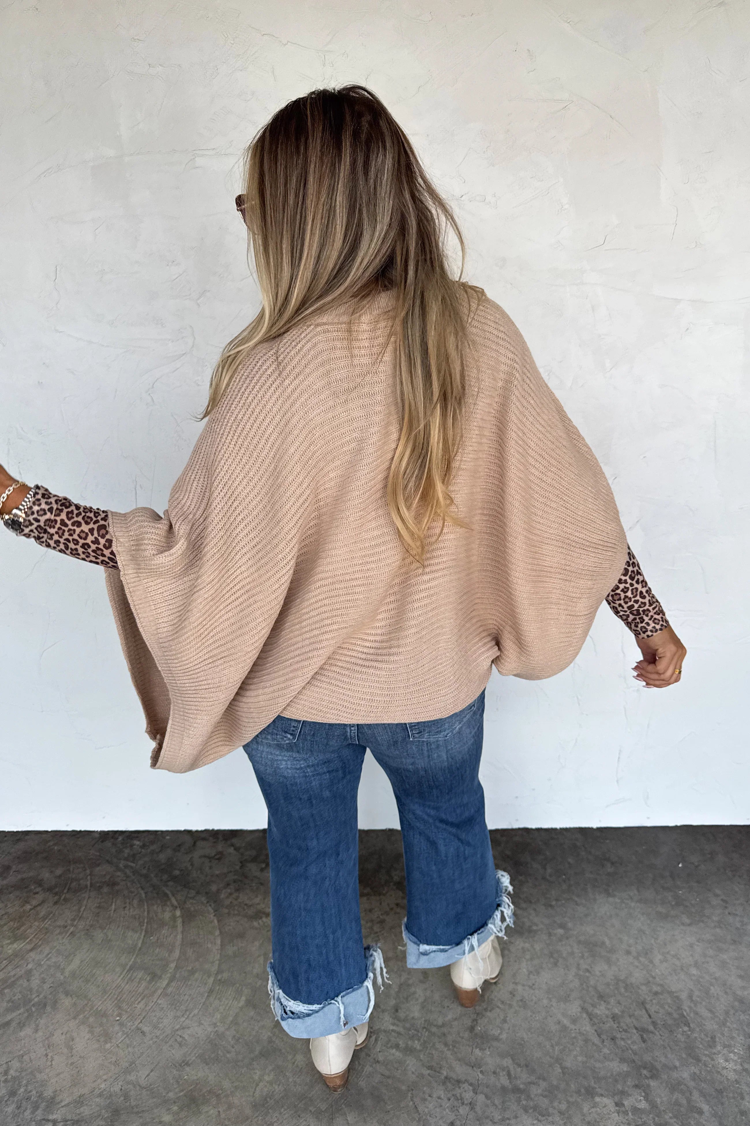 PREORDER: Blakeley Fall Meg Pullover Poncho Womens