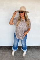 PREORDER: Blakeley Joey Washed Cotton Boyfriend Tee Fall Colors Womens