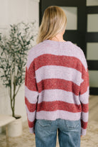 Haptics Callin' Be Back Again Casual Button Down Sweater Womens
