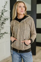 7th Ray Call of the Wild Contrast Trim Zip Up Womens