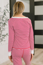 One Eleven North Candy Cane Lane Pajama Set Womens