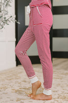 One Eleven North Candy Cane Lane Pajama Set Womens